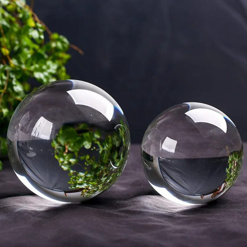 Lens Ball Crystal - 매끄러운 K9 30mm-100mm 투명 샹들리에 렌즈