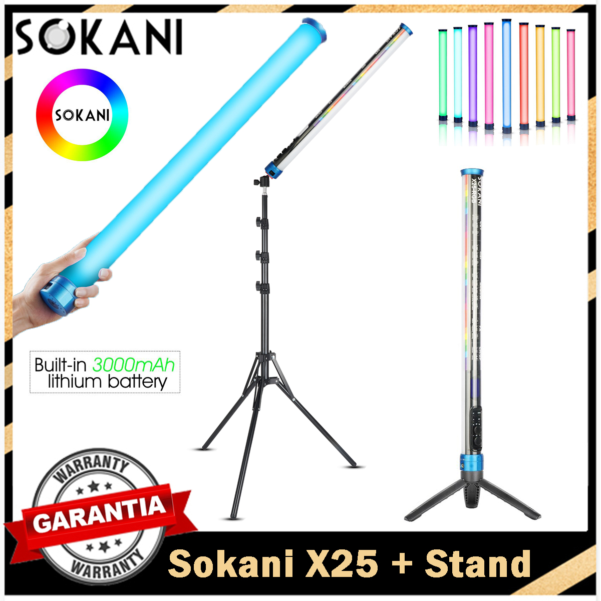 Strobe Light Studio - Sokani X25 RGB LED 비디오 라이트
