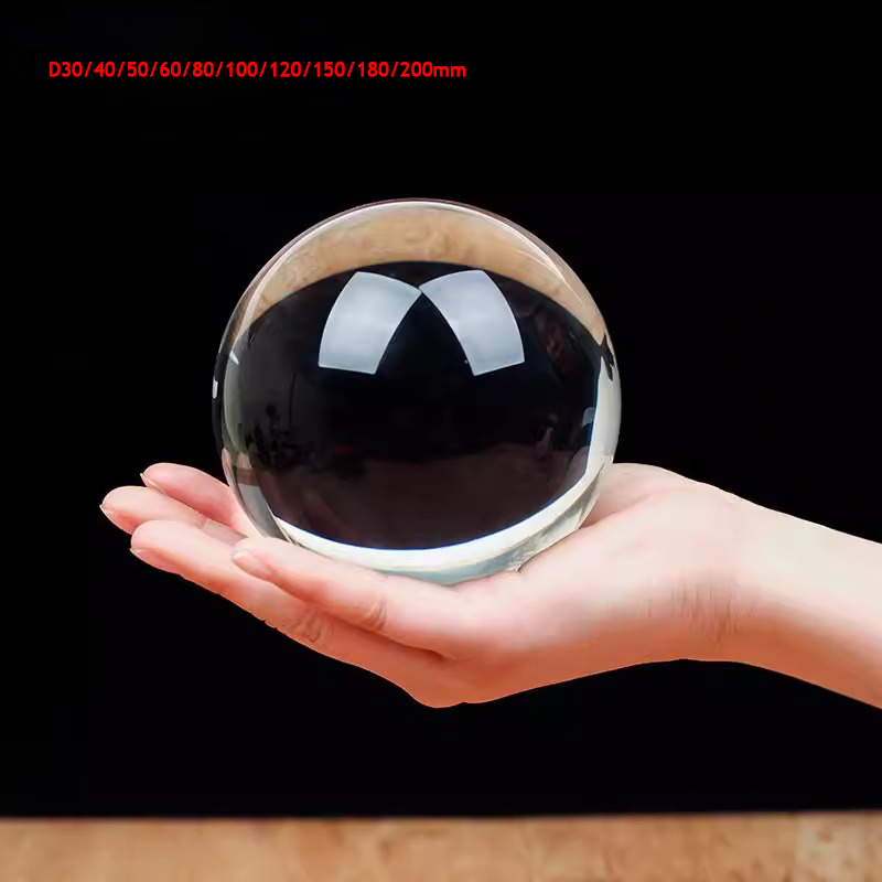 Lens Ball Crystal - K9 투명 렌즈 볼 크리스탈 유리