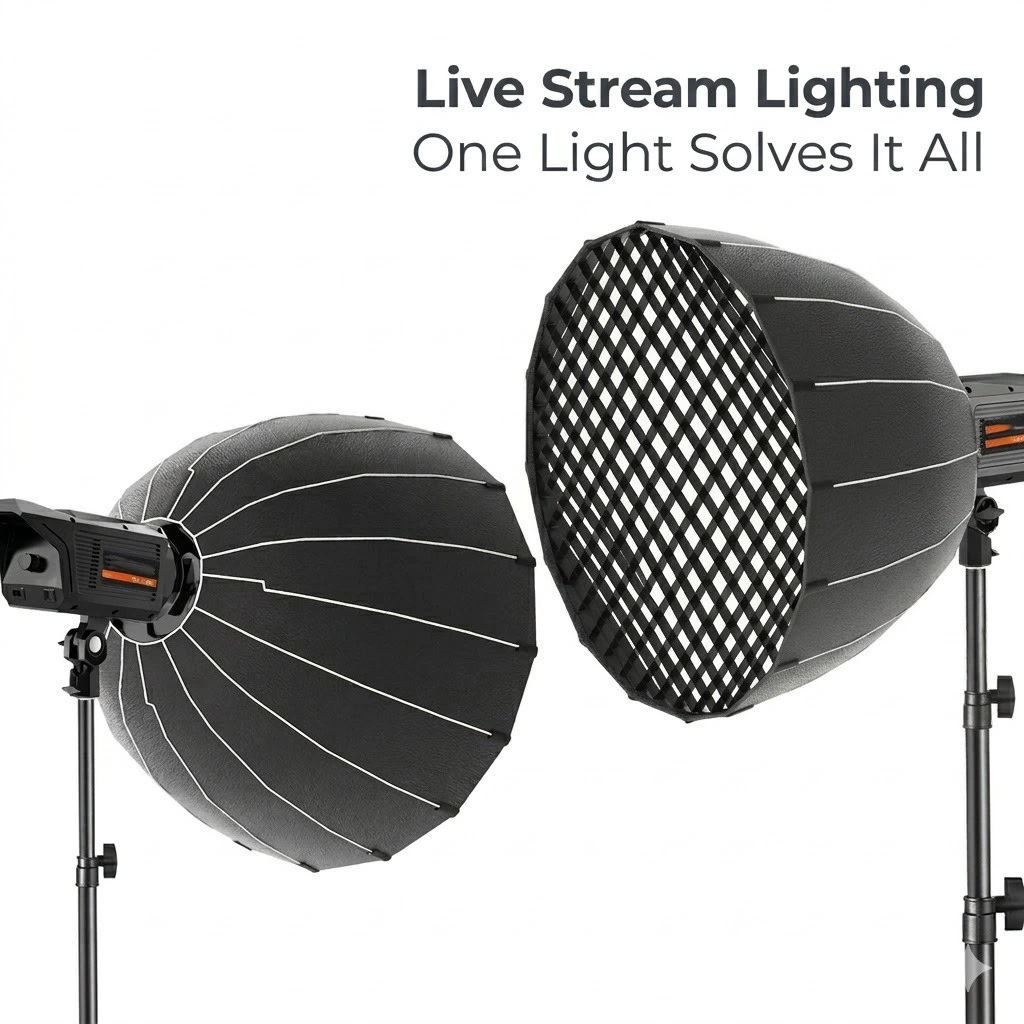 Strobe Light Studio - 스튜디오 LED 비디오 조명 100W 200W