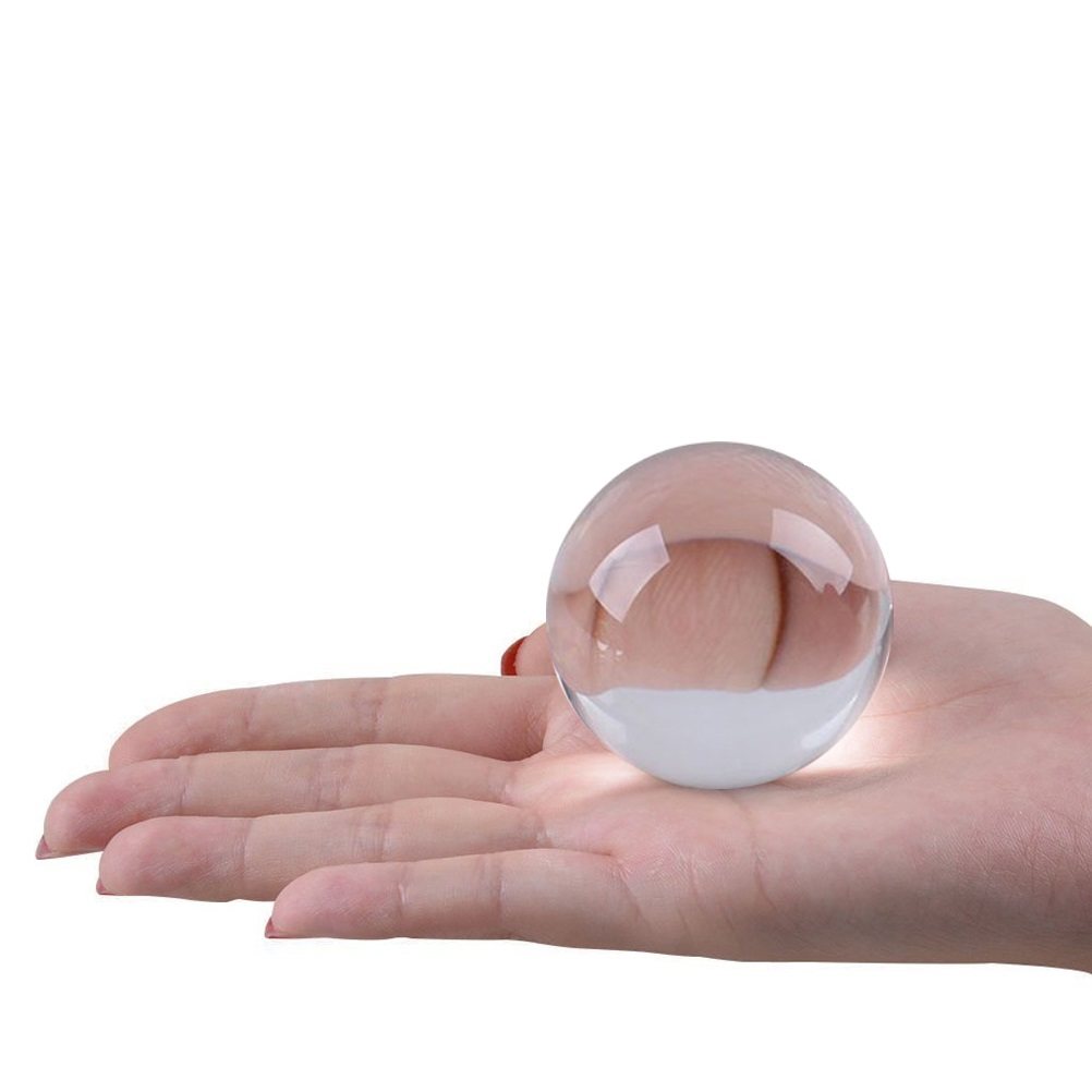 3Cm 크리스탈 구체 사진 소품 솔리드 구체 투명 흰색 - Lens Ball Crystal 리뷰 및 가격