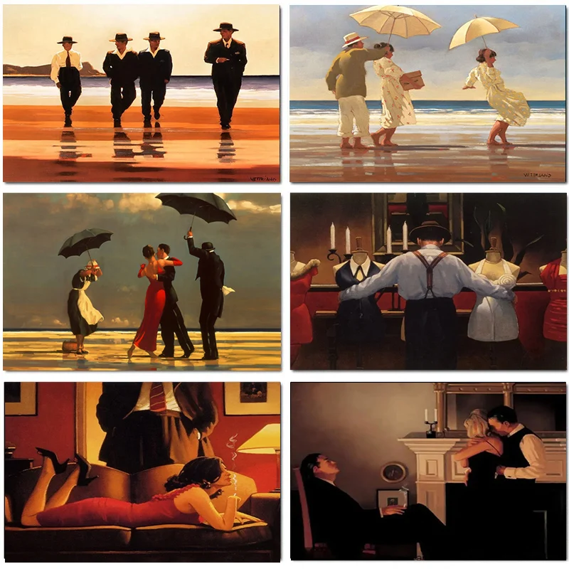 스코틀랜드 예술가 잭 베티아노 초상화 작품 캔버스 그림 - Photography Art 리뷰 및 가격