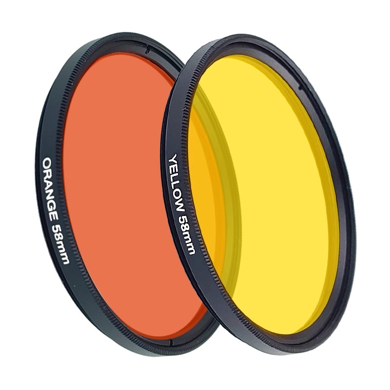 필터 색상 노란색 주황색 해수 어항 산호 필터 49MM - Photography Yellow Filter 리뷰 및 가격