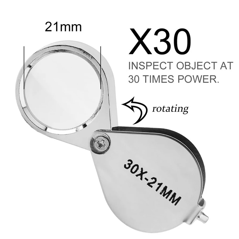 10-30X 포켓 루페 돋보기 쥬얼리 돋보기 접이식 다 - Eye Piece Magnifier 리뷰 및 가격