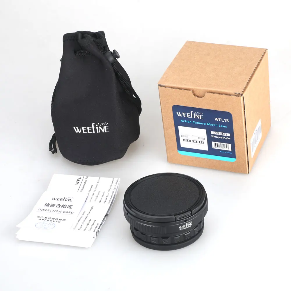 Weefine WFL15 클로즈업 웻 렌즈 +15 WF - Photography And Videography 리뷰 및 가격