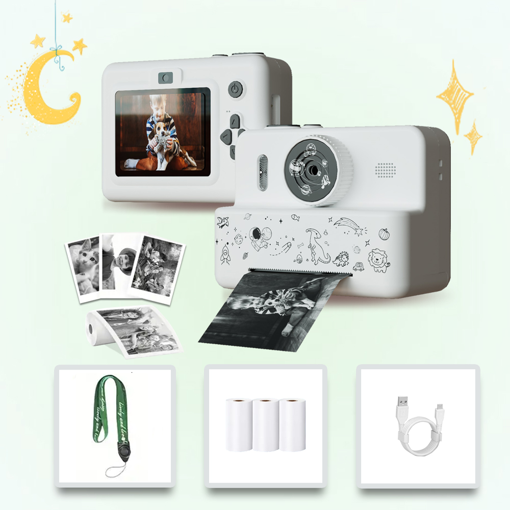 어린이용 디지털 카메라, 즉석 인쇄, HD 만화 공간, - Photography And Videography 리뷰 및 가격