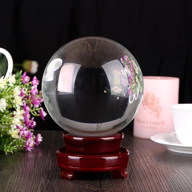 매직 아시아 천연 석영 클리어 크리스탈 치유 공 구 사 - Lens Ball Crystal 리뷰 및 가격