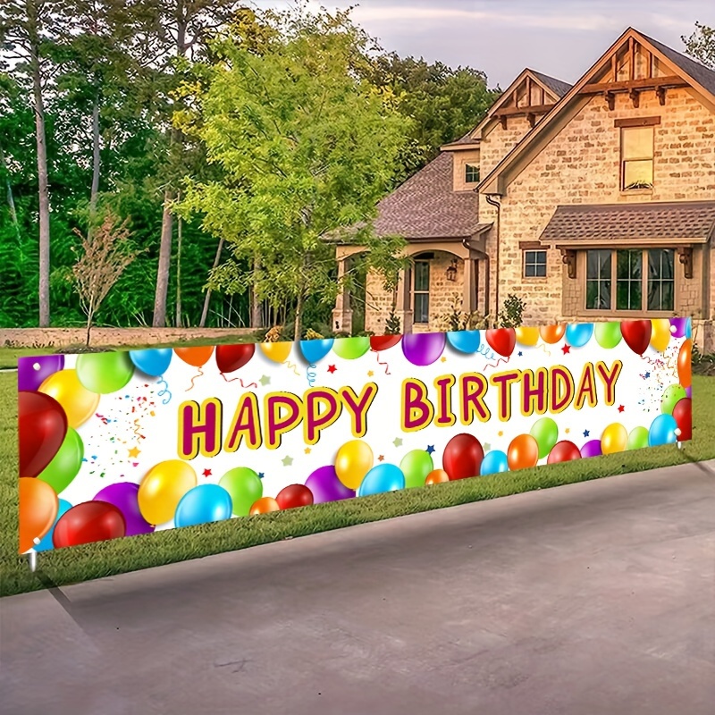 생일 배너 생일 축하 표지판 풍선 배너 파티 용품 장식 - Photography Prompt 리뷰 및 가격