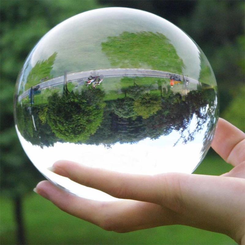 홈 데코 볼 투명 렌즈 글로브 크리스탈 유리 볼 스탠드 - Lens Ball Crystal 리뷰 및 가격