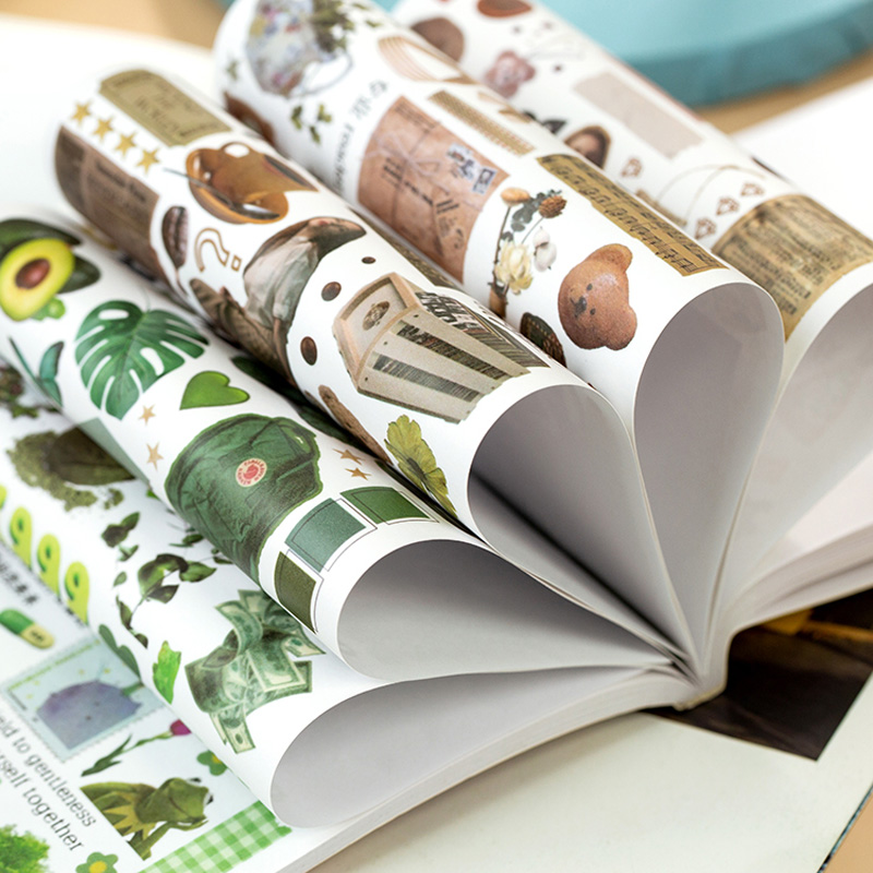 Yoofun 50 매 잡지 스티커 책 Washi 종이  - Photography Magazine 리뷰 및 가격
