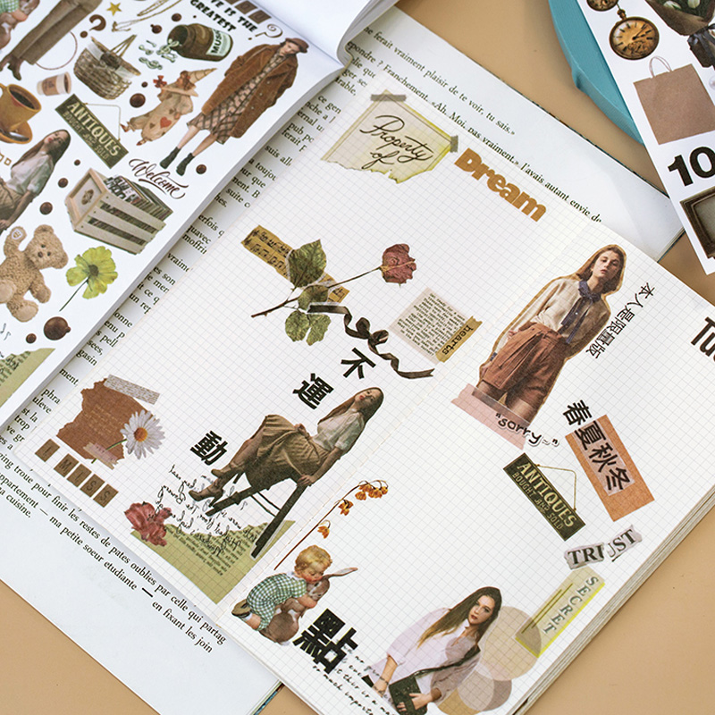 Yoofun 50 매 잡지 스티커 책 Washi 종이  - Photography Magazine 리뷰 및 가격