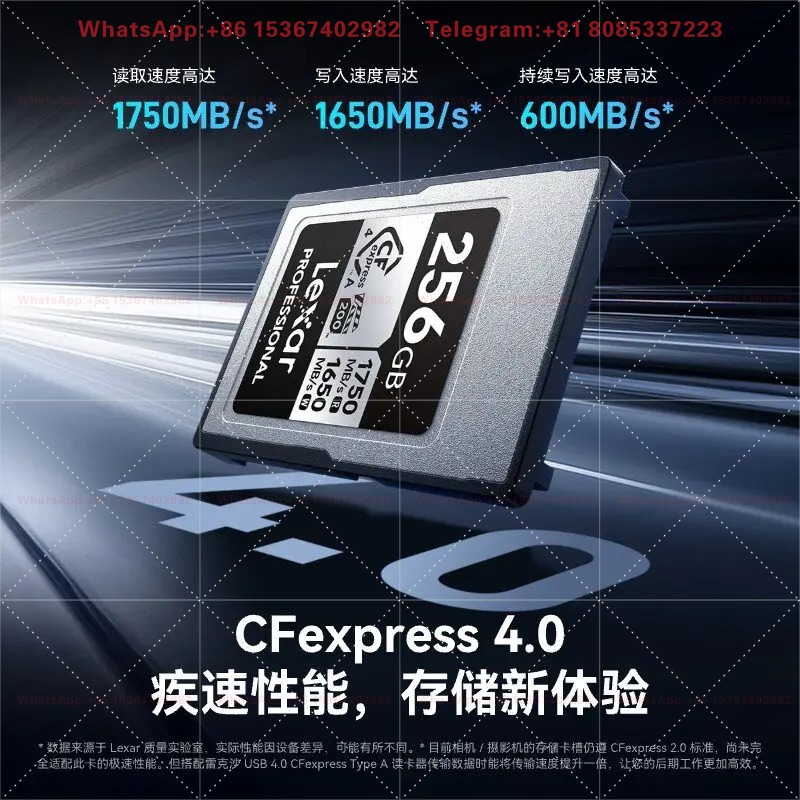 CFexpress 4.0 타입 A 고속 카메라 메모리  - Photography And Videography 리뷰 및 가격