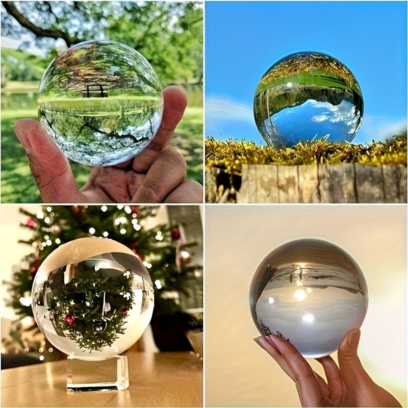 클리어 렌즈 글로브 크리스탈 유리 공 스탠드 구형 사진 - Lens Ball Crystal 리뷰 및 가격