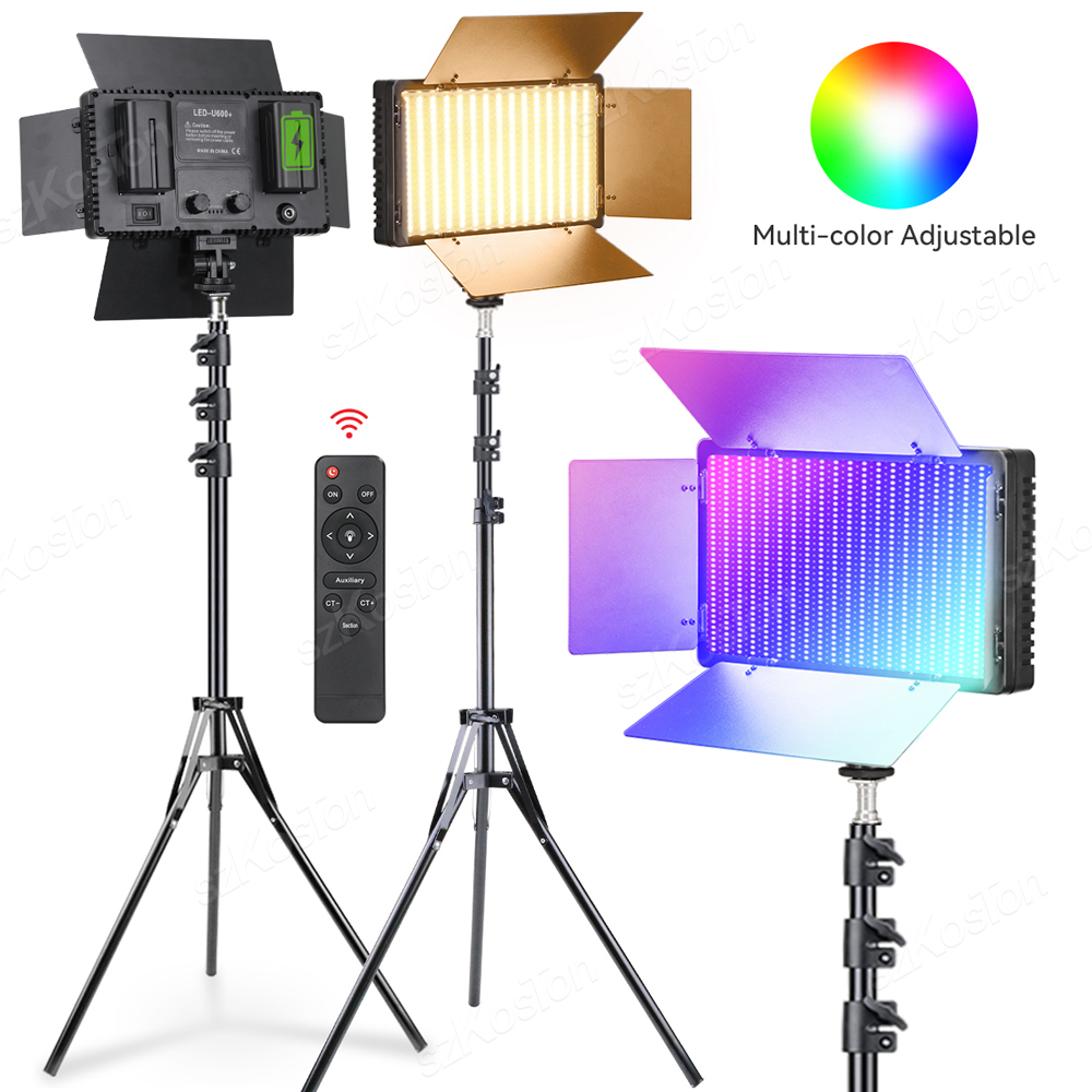 RGB 사진 비디오 LED 채우기 라이트 패널 사진 스 - Strobe Light Studio 리뷰 및 가격
