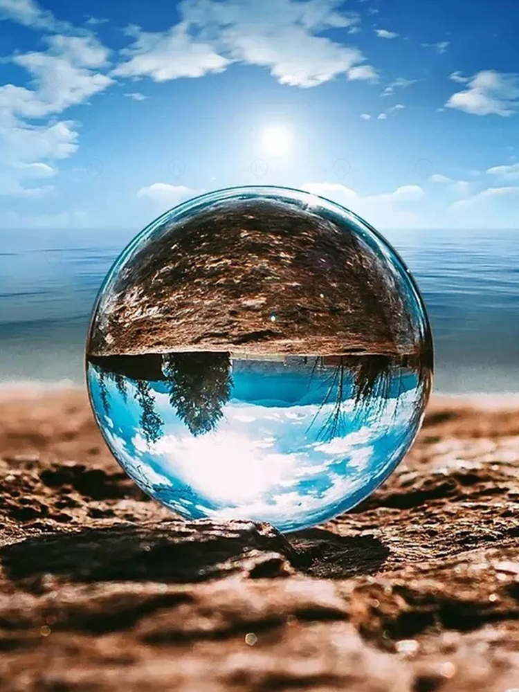 K9 투명 렌즈 볼 크리스탈 유리 볼 크리스탈 볼 홀더 - Lens Ball Crystal 리뷰 및 가격